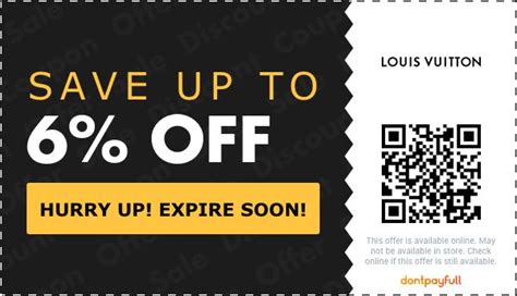 louis vuitton coupons online.